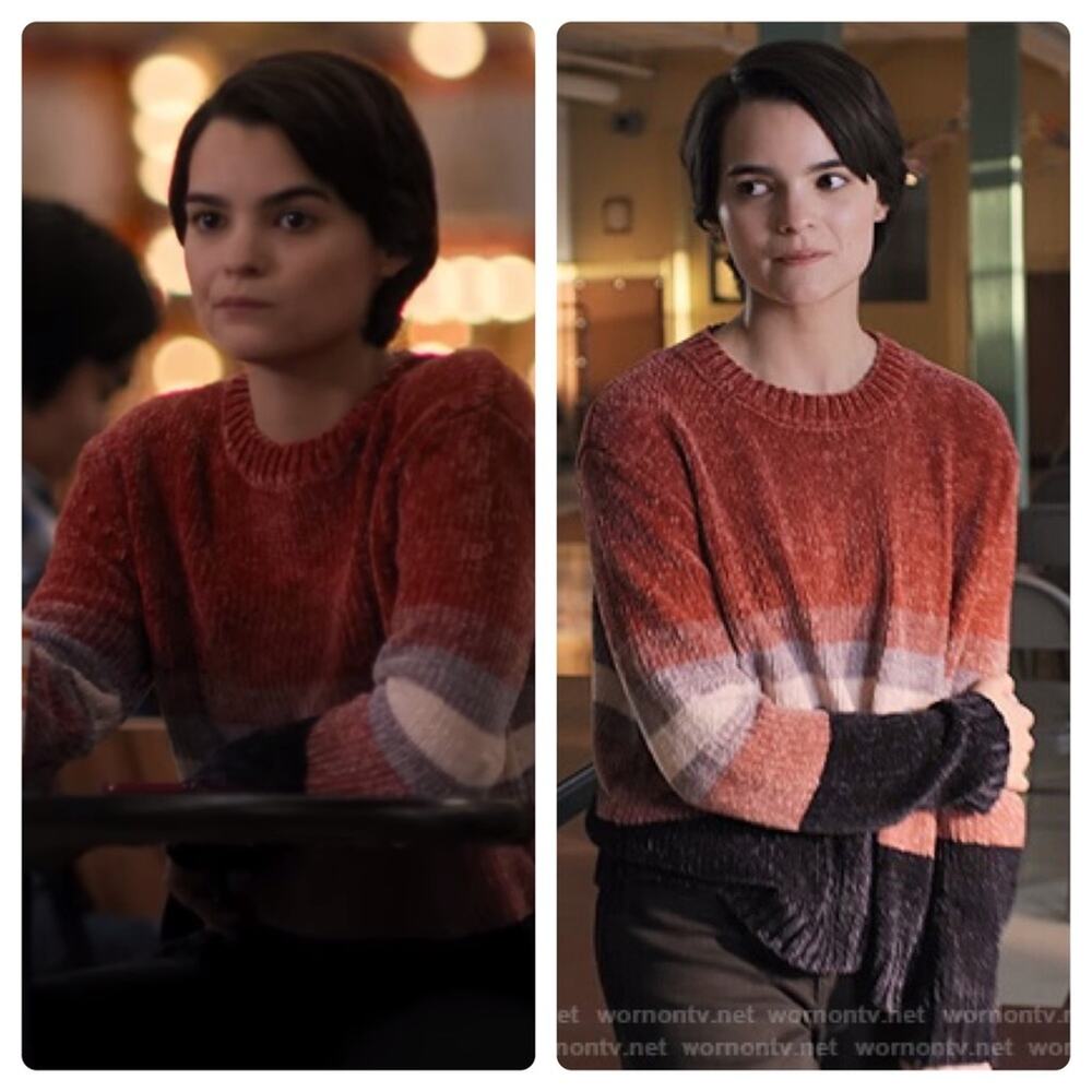 Cotton Emporium - NWOT Striped Chenille Sweater